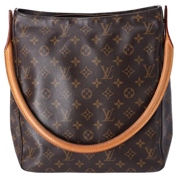 Louis Vuitton Looping Monogram Shoulder Bag M51145 Canvas - Picture 1 of 9